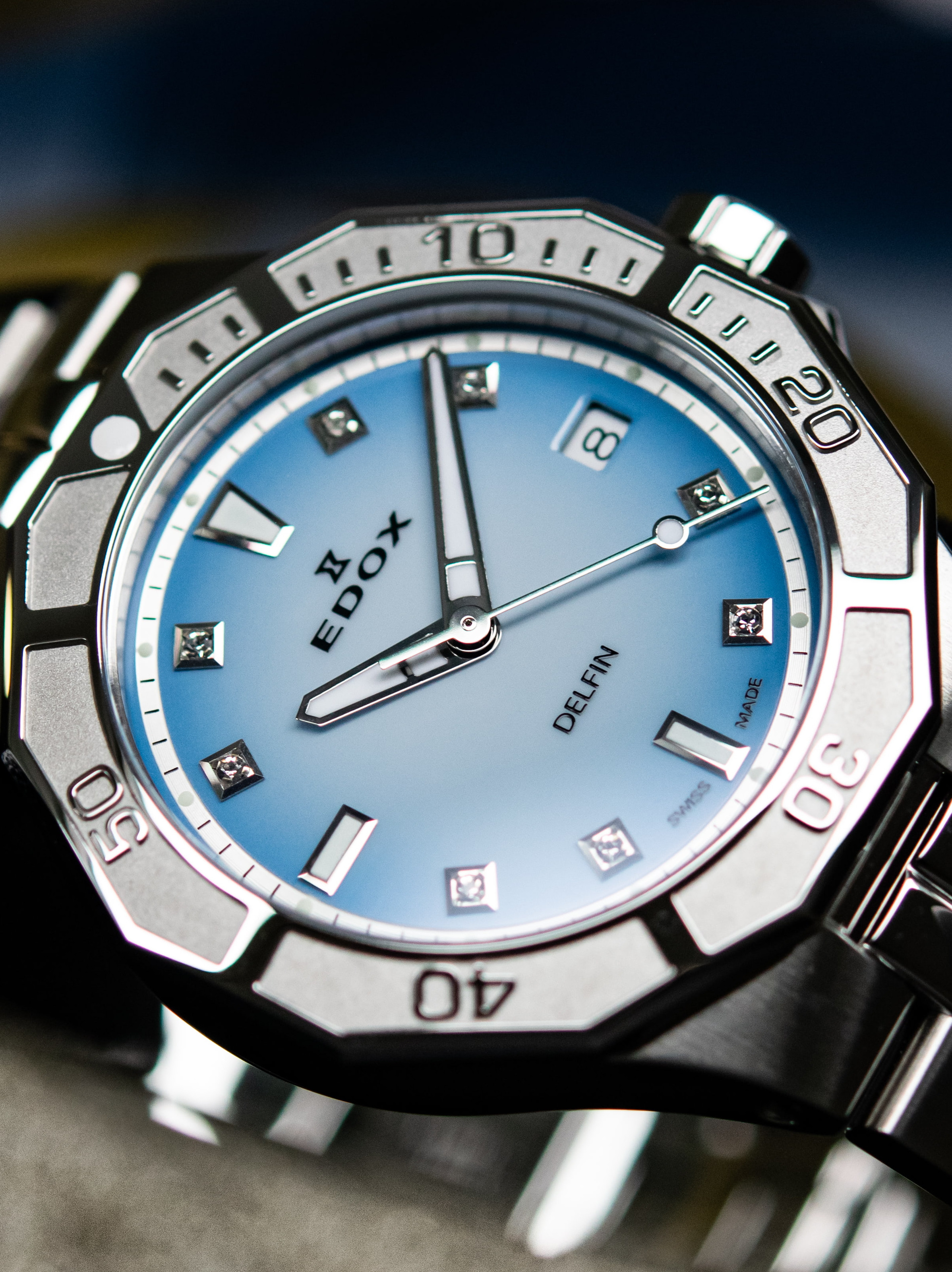 خانواده لوکس و لاکچری "ادکس" (Edox) – "دلفین دایور" (Delfin Diver)