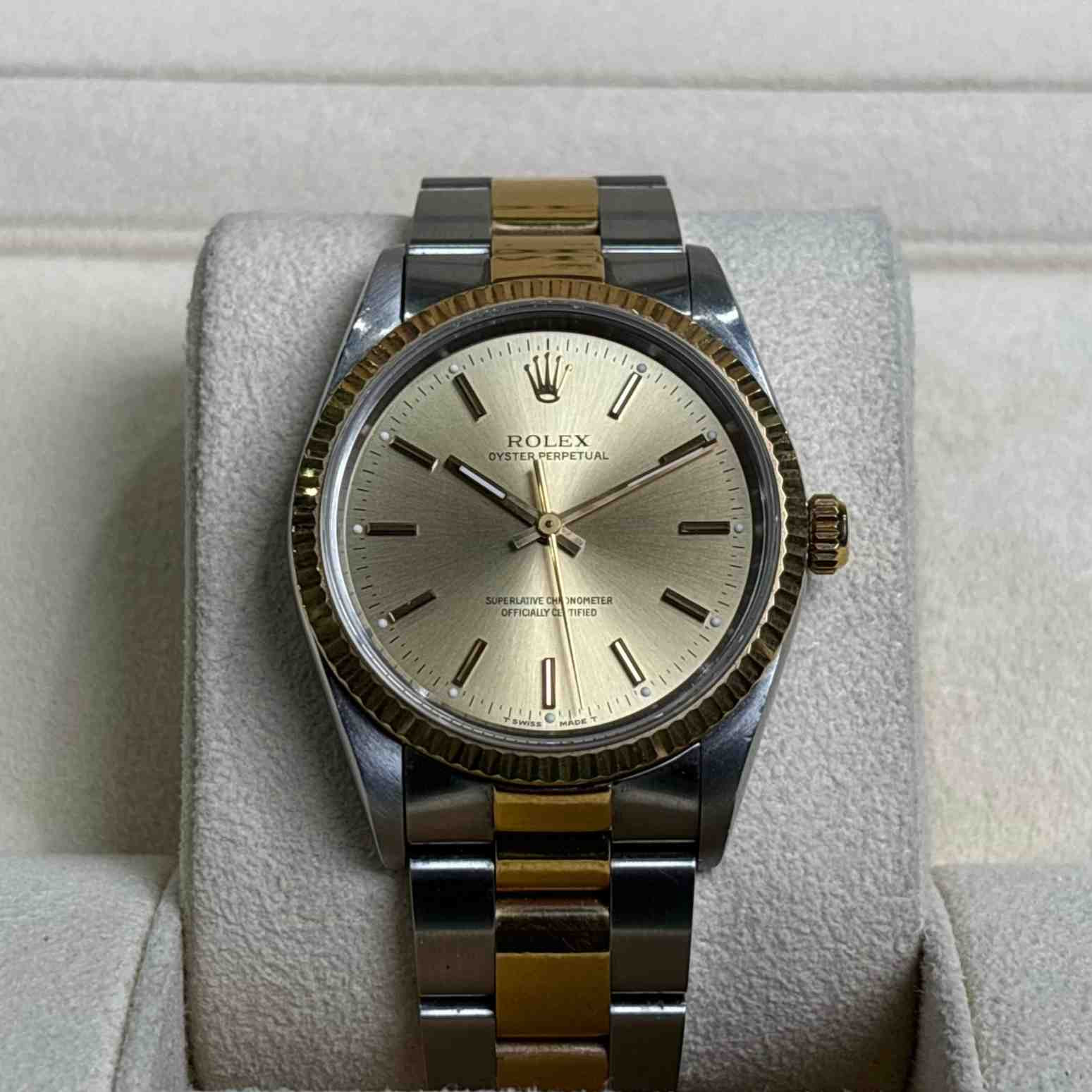 ساعت زنانه رولکس 36 میلیمتری    ROLES OYSTER PERPETUAL