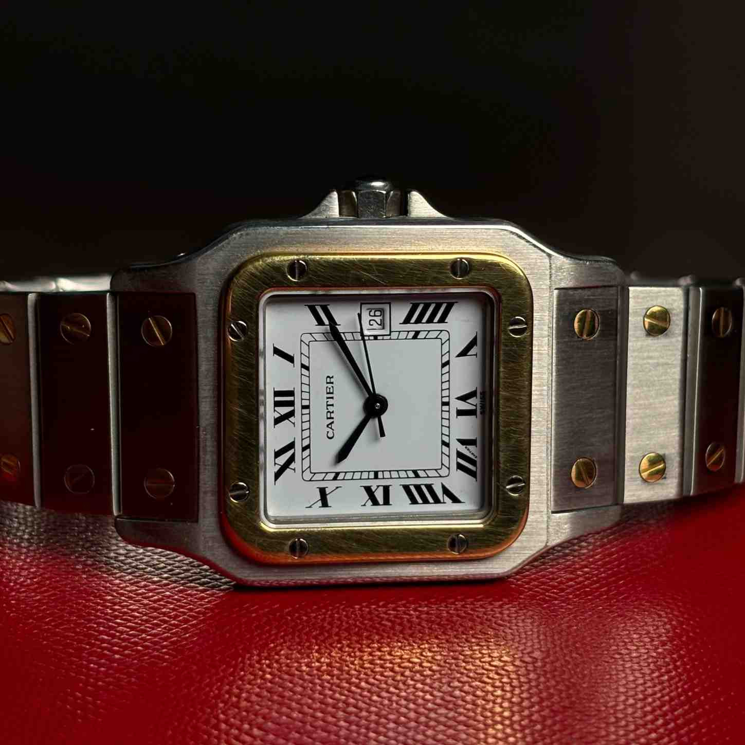 ساعت زنانه کارتیر 29 میلیمتری    Cartier Santos Galbee