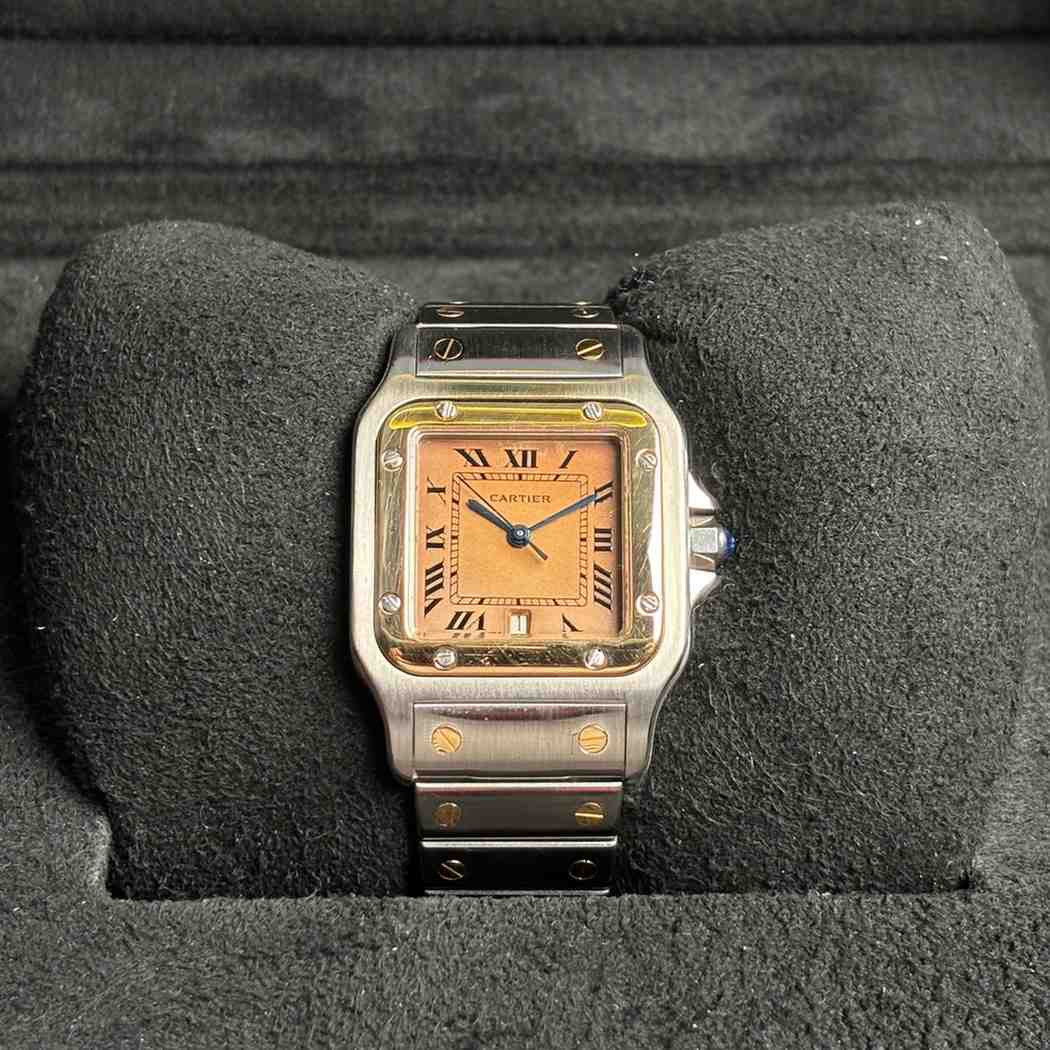 ساعت زنانه کارتیر 29 میلیمتری Cartier Santos Galbee