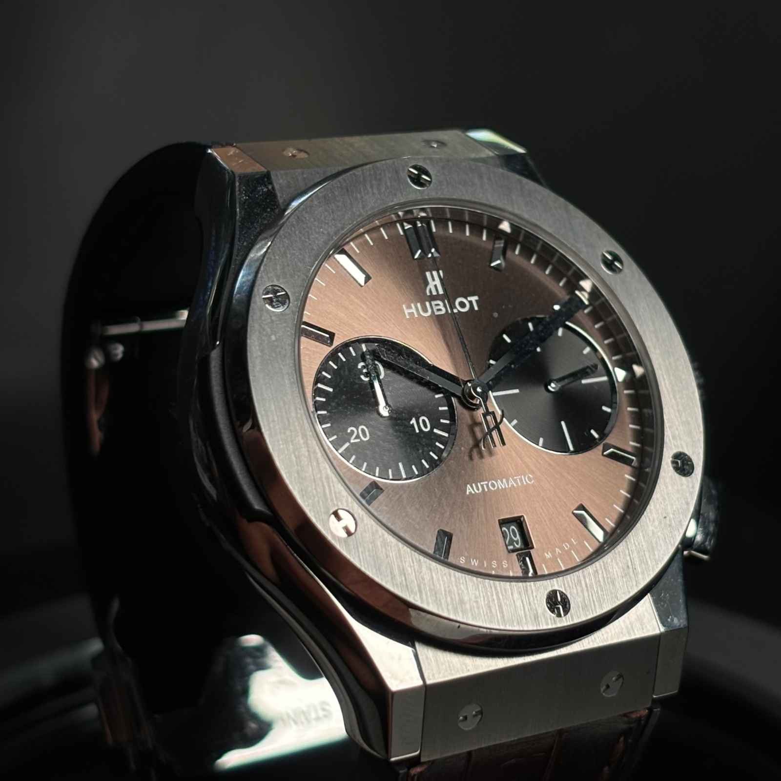ساعت مردانه اتوماتیک 45 میلیمتری هوبلو  Hublot