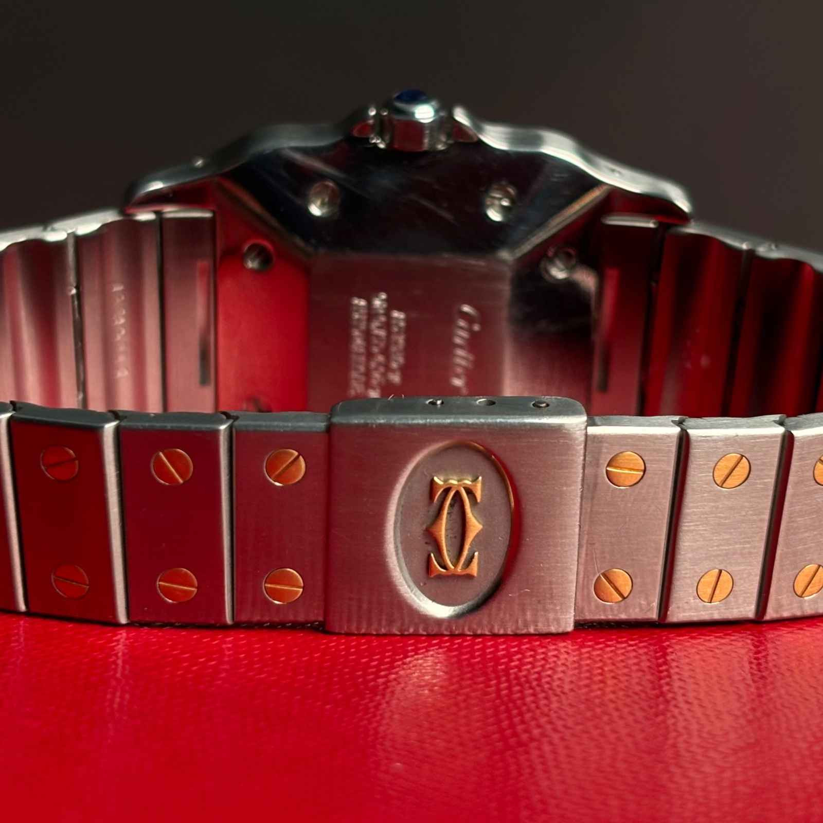ساعت زنانه کارتیر 29 میلیمتری Cartier Santos Galbee